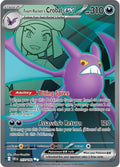 Team Rocket's Crobat ex Destined Rivals Ultra Rare 217/182