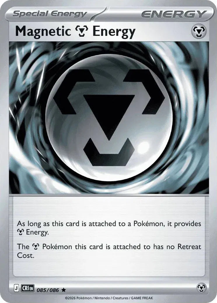 Magnetic Metal Energy Chaos Rising Rare 085/086